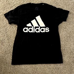 Black Adidas T-Shirt, Women’s Medium